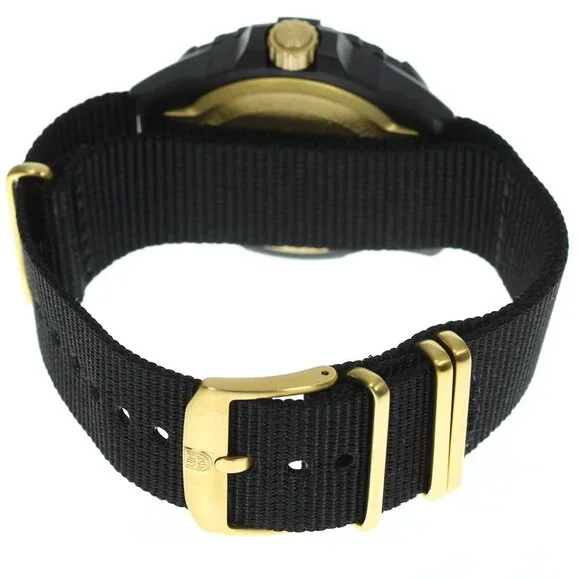 LUMINOX NAVY SEAL 3500 SERIES 3505.GP.SET Gold limited edition QZ Men's_739043